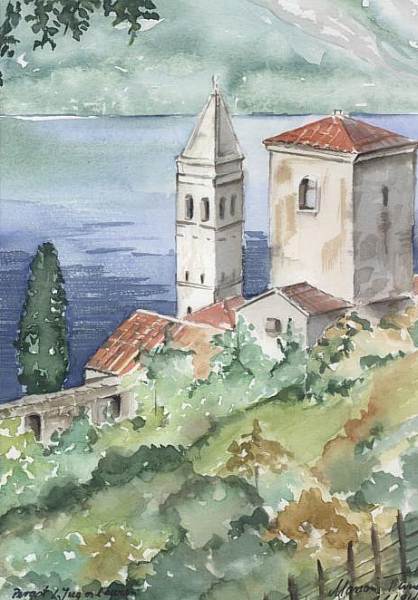 Aquarell/Perast