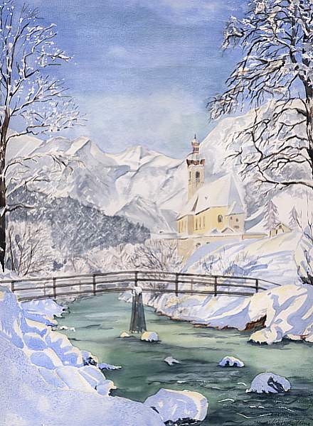 Ramsau im Winter